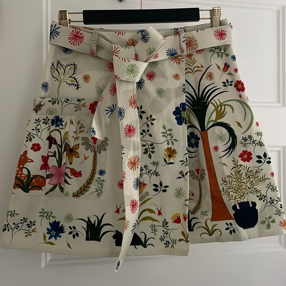 THE KIT. Palampore Cargo Wrap Skirt | Size Large - Picture 1 of 8